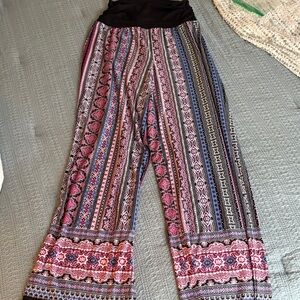 Apt. 9 Bohemian Patterned Wide-Leg Pants